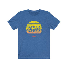 Stay Gold Ponyboy Unisex Soft Tee