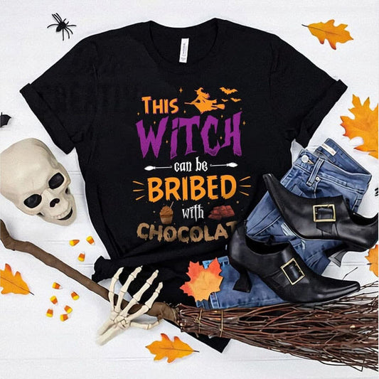 This Witch Can Be Bribed With Chocolate Shirt