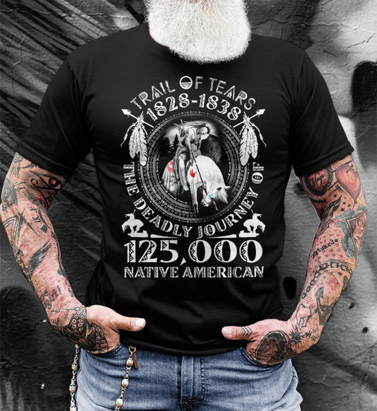 Trail Of Tears - Native American Shirt