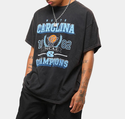 UNC Collegiate 1982 Champions Vintage Tee