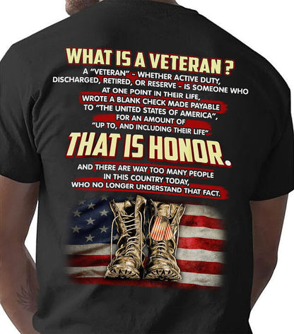 What Is A Veteran Shirt