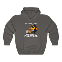 What Day Is To Day Who Cares I'm Retired Hoodie