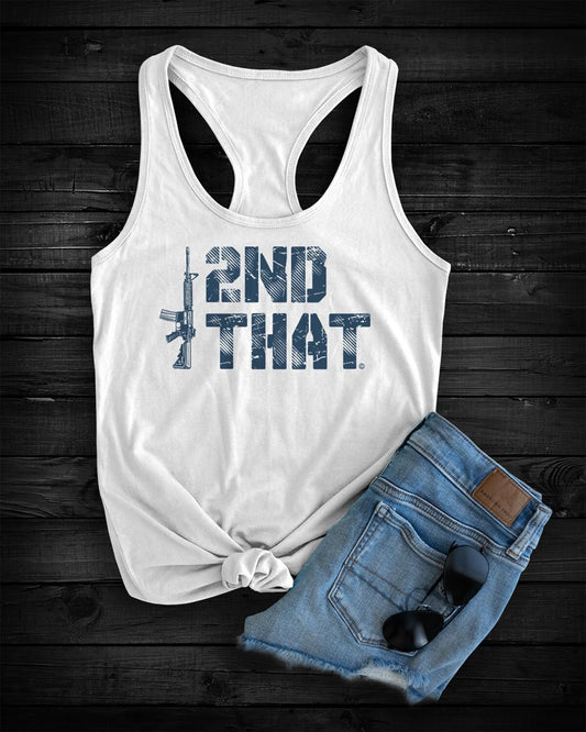 White tank top Women's - I second That