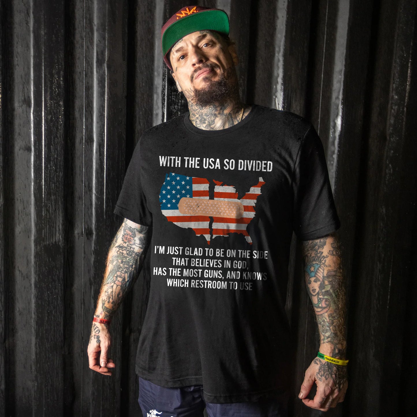 With The USA So Divided Shirt