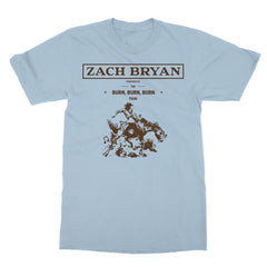 Zach Bryan Burn Burn Burn Tour T-Shirt