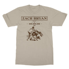 Zach Bryan Burn Burn Burn Tour T-Shirt