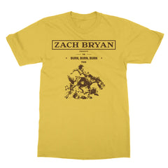 Zach Bryan Burn Burn Burn Tour T-Shirt