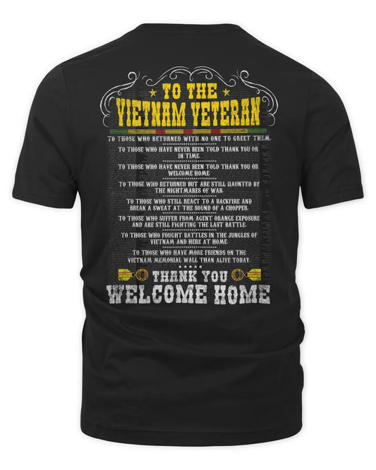 To The Vietnam Veteran Shirt