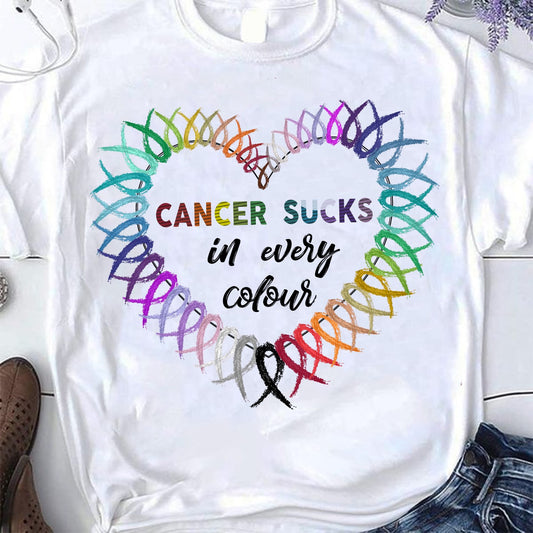 Cancer sucks in every colour Shirt