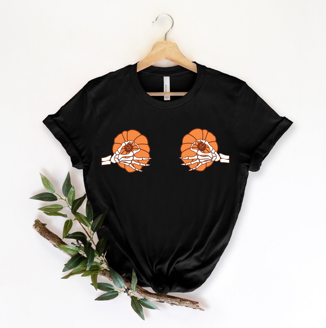 Jack The Skeleton Pumpkin Shirt - Funny Women's Skeleton Shirt