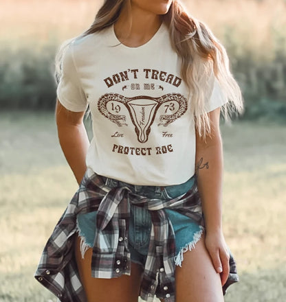 Don't Tread On Me Uterus Shirt