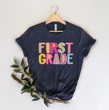 Hello First Grade Back To School Shirt