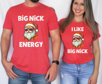 Big Nick Energy Christmas Shirt