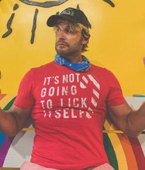 It's Not Going To Lick Itself Funny Christmas Shirt