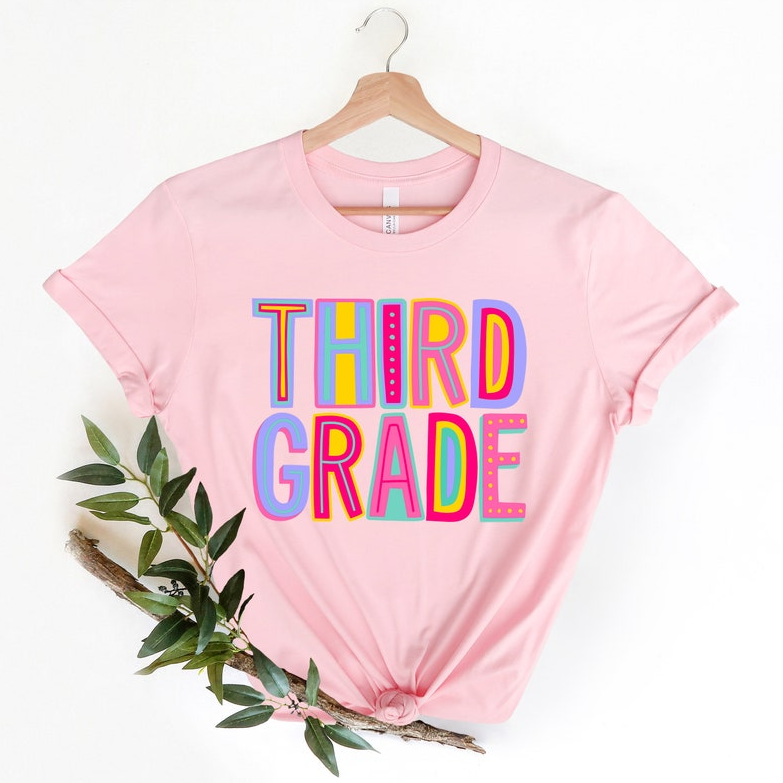 Hello Third Grade Back To School Shirt