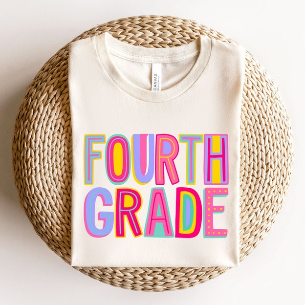 Fourth Grade Back To School Shirt