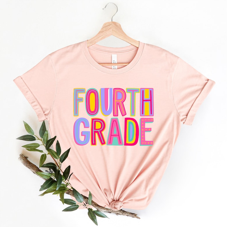 Fourth Grade Back To School Shirt