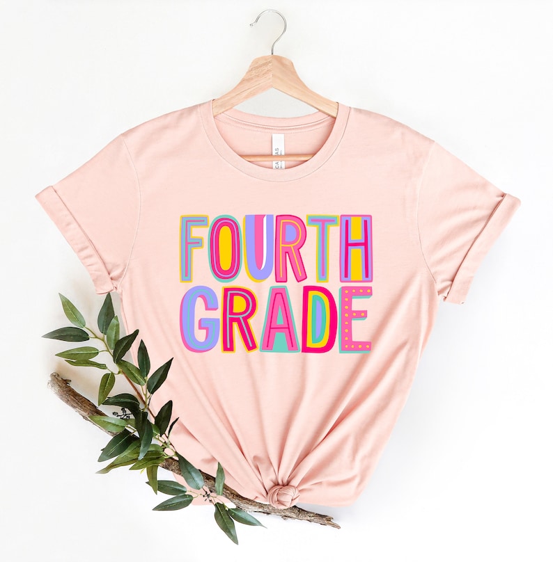 Fourth Grade Back To School Shirt