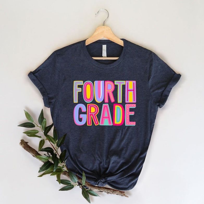 Fourth Grade Back To School Shirt