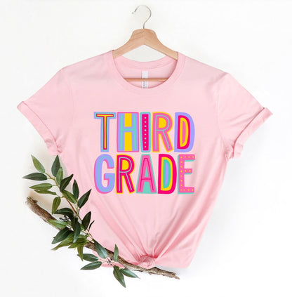 Hello Third Grade Back To School Shirt