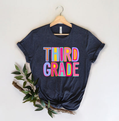 Hello Third Grade Back To School Shirt