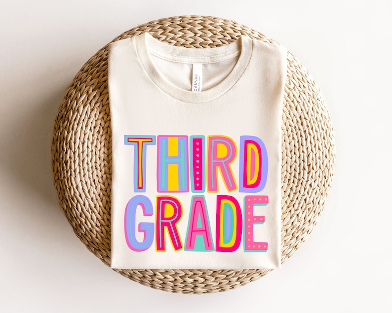 Hello Third Grade Back To School Shirt