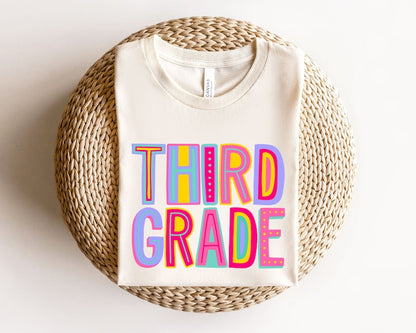 Hello Third Grade Back To School Shirt