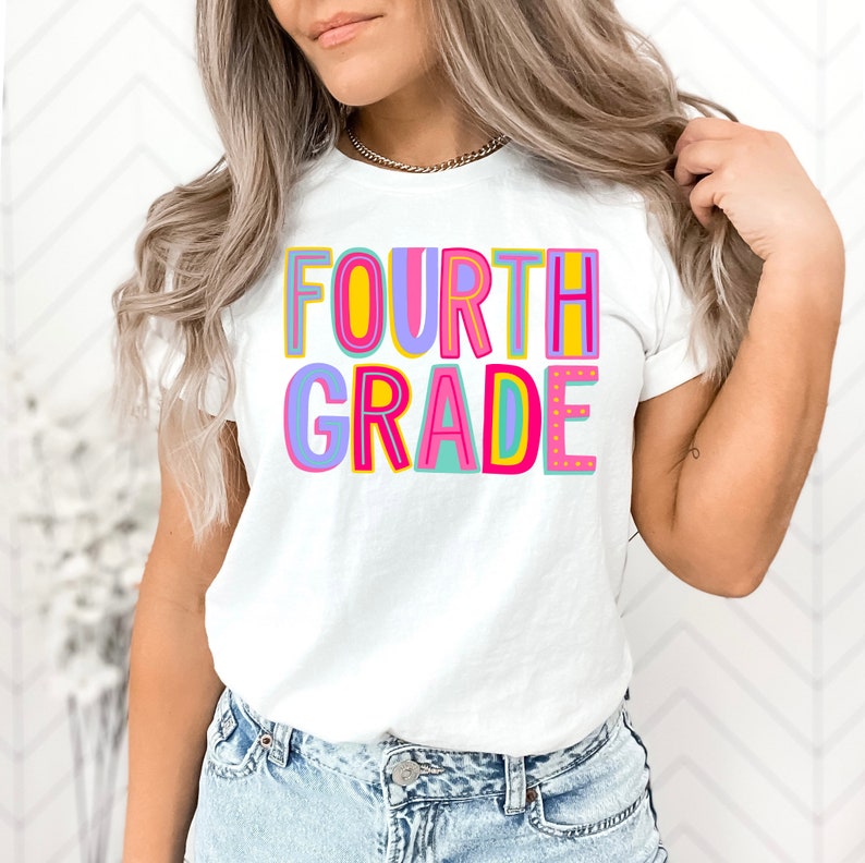 Fourth Grade Back To School Shirt