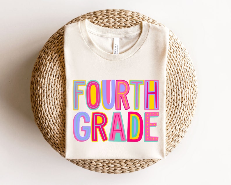 Fourth Grade Back To School Shirt