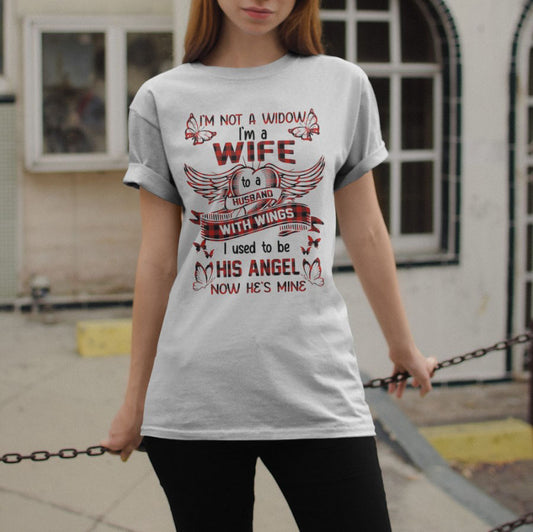 I’m A Wife To A Husband With Wings Shirt