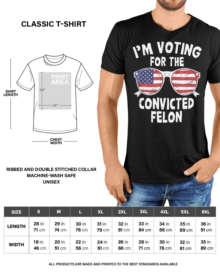 I'm Supporting The Convicted Felon Shirt