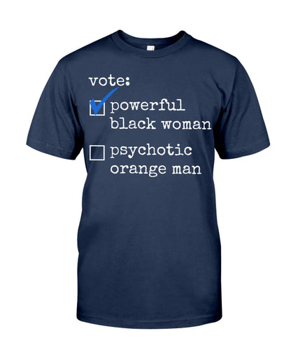 Vote Powerful black woman Shirt