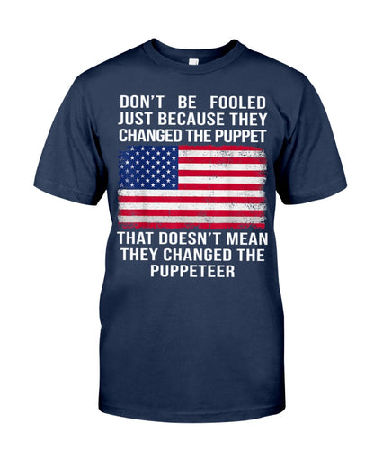 Don't Be Fooled Just Because They Changed The Puppet Shirt