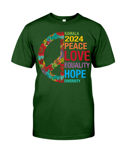 Kamala Peace Love Shirt