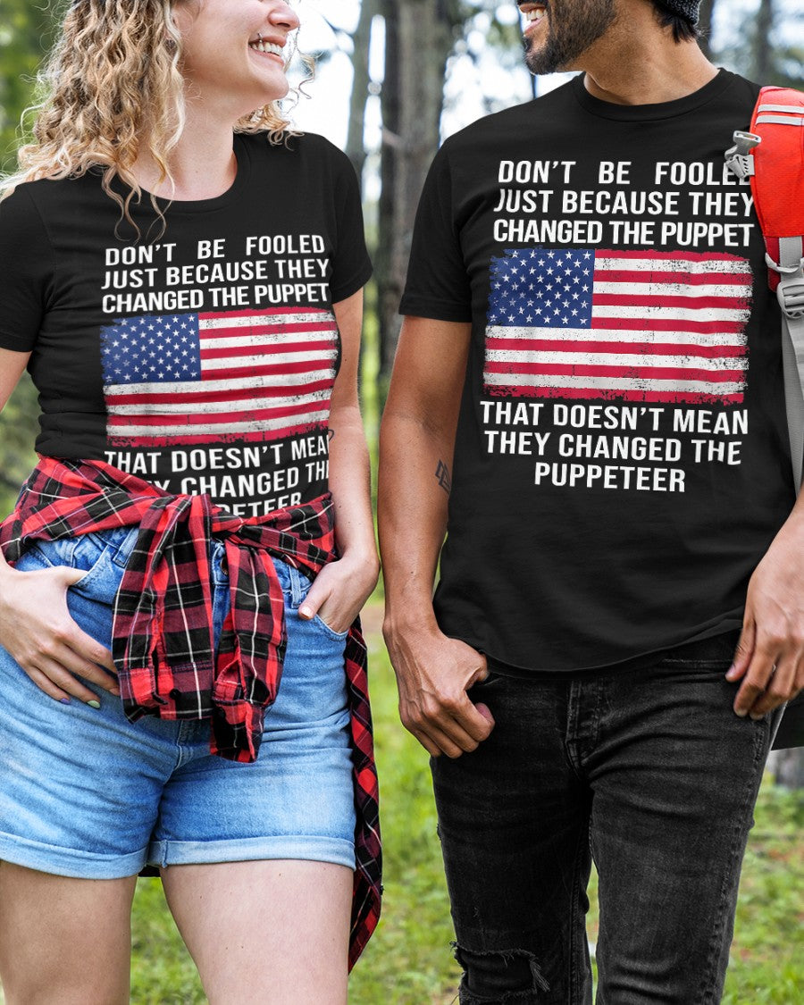 Don't Be Fooled Just Because They Changed The Puppet Shirt