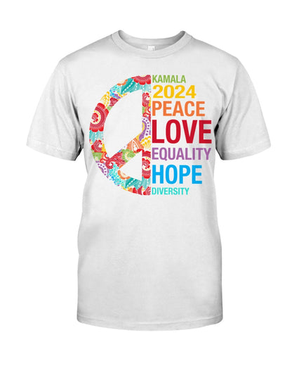 Kamala Peace Love Shirt