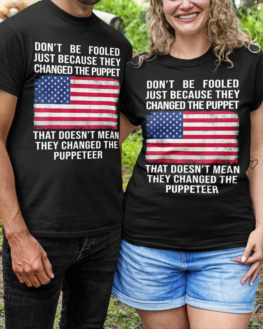 Don't Be Fooled Just Because They Changed The Puppet Shirt