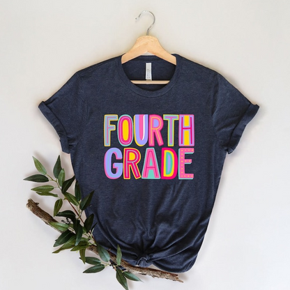 Fourth Grade Back To School Shirt