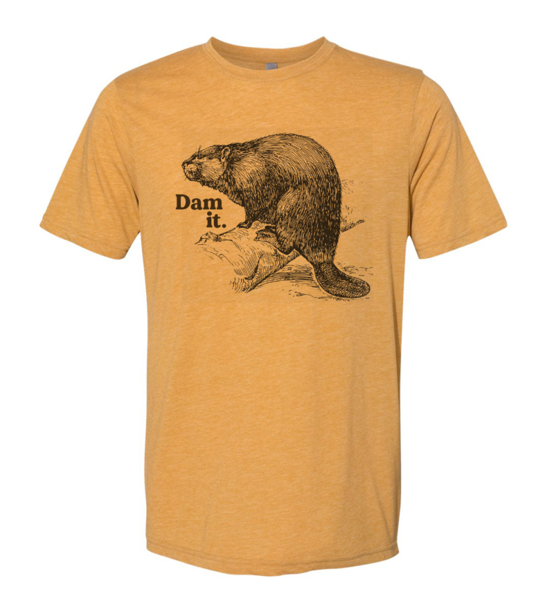 Funny Beaver Dam It T-Shirt - Image 4