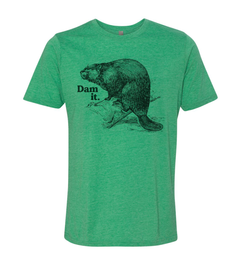 Funny Beaver Dam It T-Shirt - Image 2