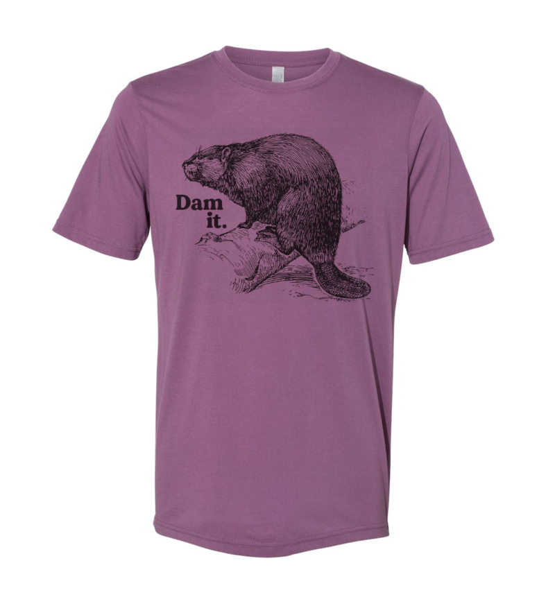 Funny Beaver Dam It T-Shirt - Image 3