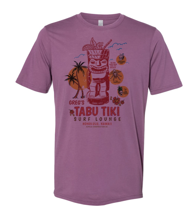 Greg's Tabu Tiki Surf Lounge Vintage T-Shirt - Image 4